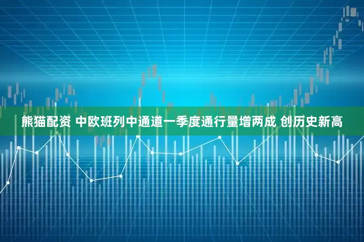 熊猫配资 中欧班列中通道一季度通行量增两成 创历史新高